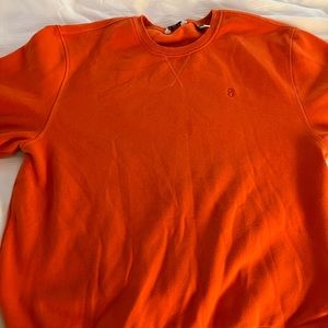 IZOD XXL orange sweatshirt.